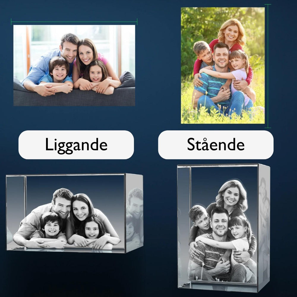Fotokrystal 3D | Rektangel