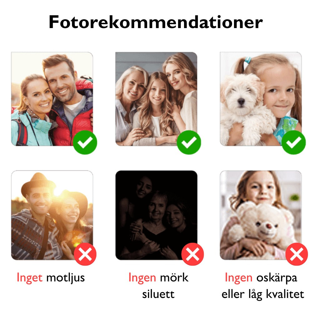 Fotokristal 3D | Hjerte